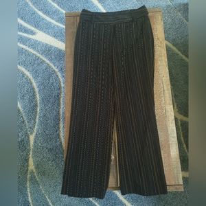 Cato Pinstripe Wide Leg Pant, Women's 8